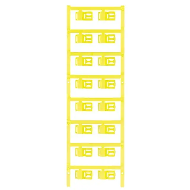 Nézd meg most Weidmüller 1025230000 SFC 3/12 MC NE GE SlimFix Clip, Vezeték és kábeljelölők, 3.5 - 7 mm, 12 x 12.5 mm, Sárga