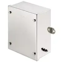 Weidmüller 1058820000 KLIPPON STB 1.1 SS E Klippon STB (Small Terminal Box), Üres ház, Nemesacél házak, Magasság: 150 mm, Szélesség: 120 mm, Mélység: 80 mm, Anyag: Nemesacél 1.4404 (316 L), Elektropolírozott, Ezüst Legnépszerűbb
