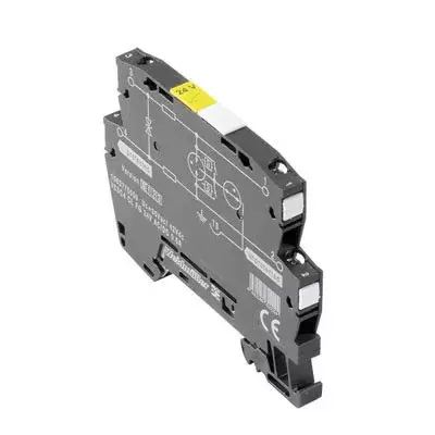 Népszerű Weidmüller 1063770000 VSSC4 CL FG 24Vuc 0.5A Túlfeszültség-védelem műszerekhez és vezérléshez, 24 V, 34 V, 500 mA, IEC 61643-21, HART-compatible