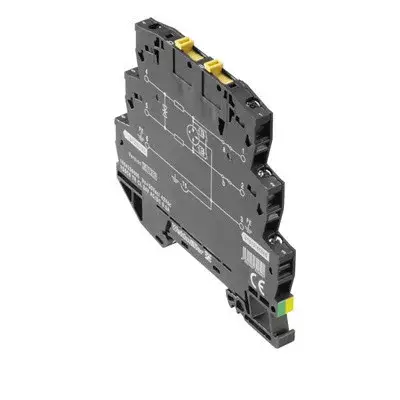Alacsony ár Weidmüller 1064230000 VSSC6 TR CL 24Vuc 0.5A Túlfeszültség-védelem műszerekhez és vezérléshez, 24 V, 34 V, 500 mA, IEC 61643-21, HART-compatible