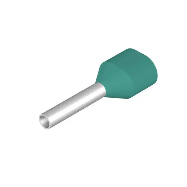Utolsó esély Weidmüller 1139070000 H0,34/14 ZH TK Érvéghüvely, Iker-érvéghüvely, 11 mm, 8 mm, Türkiz