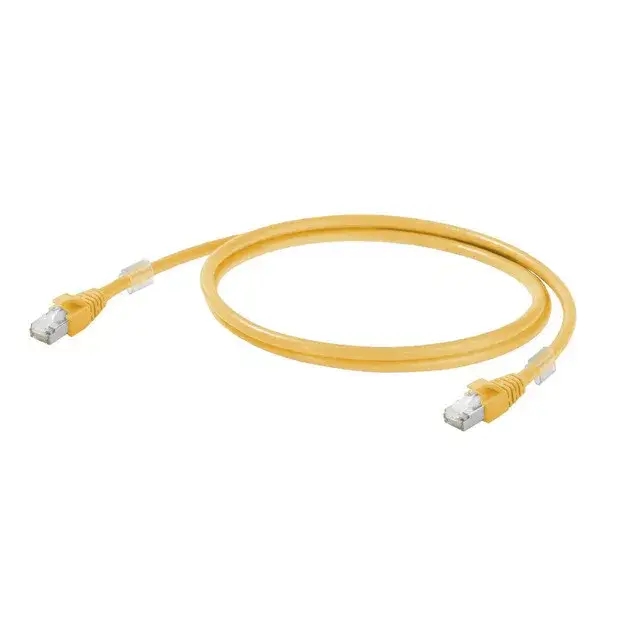Kiárusítás Weidmüller 1251580015 IE-C6FP8LY0015M40M40-Y Patchkábel, RJ45 IP 20, RJ45 IP 20, Cat.6<sub>A</sub> / E osztály<sub>A</sub> (ISO/IEC 11801 2010), LSZH, 1.5 m