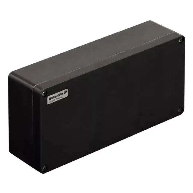Biztonságos fizetés Weidmüller 1306100000 KLIPPON POK 163609 EX Klippon POK (polyester empty enclosure), Üres ház, Magasság: 160 mm, Szélesség: 360 mm, Mélység: 90 mm, Anyag: üvegszál erősítésű poliészter, kezeletlen, polírozott, Fekete