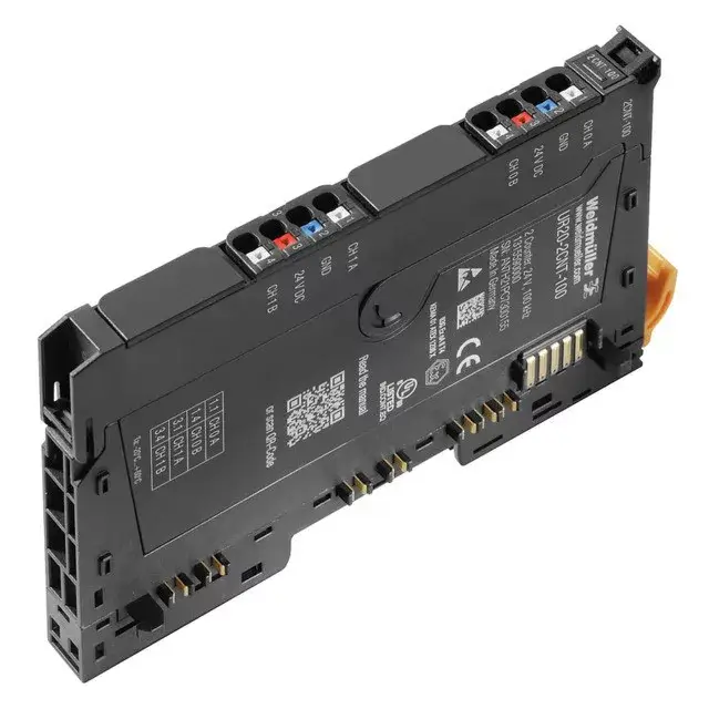 Weidmüller 1315590000 UR20-2CNT-100 Remote I/O modul, IP20, Digitális jelek, Bemenet, PUSH-IN csatlakozás, Számláló, kettős csatorna Olcsó