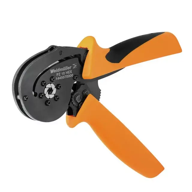 Weidmüller 1445070000 PZ 10 HEX Krimpelő szerszám érvéghüvelyekhez, 0.14mm2;, 10mm2;, Hatszög-krimp Kiárusítás