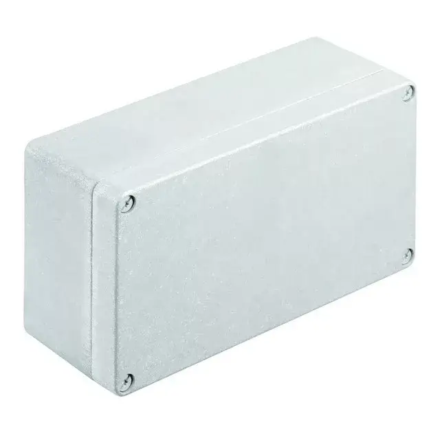 Weidmüller 1565280000 KLIPPON K51 Klippon K (aluminium empty enclosure), Üres ház, Alumínium ház, Magasság: 120 mm, Szélesség: 220 mm, Mélység: 81 mm, Anyag: Alumínium AlSi12, kezeletlen, Ezüst Kihagyhatatlan ajánlat