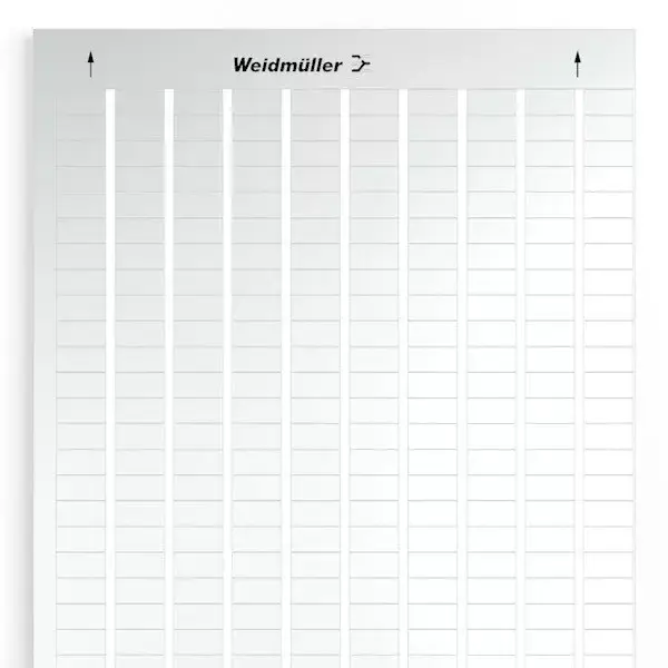 Weidmüller 1724150001 LM MT300 17X9 SI LaserMark, Készülékjelölők, 9 x 17.8 mm, Ezüst Biztonságos fizetés
