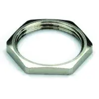 Biztonságos fizetés Weidmüller 1737010000 SKMU M25 MS Fém anya SKMU MS (brass locknut), Ellenanya, M 25, 3 mm, Sárgaréz, nikkelezett