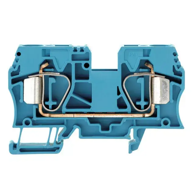 Outlet Weidmüller 1745240000 ZDU 16 BL Átvezető sorkapocs, Húzórugós csatlakozás, 16 mm2;, 1000 V, 76 A, Kék ( WEIDMÜLLER 1745240000 )