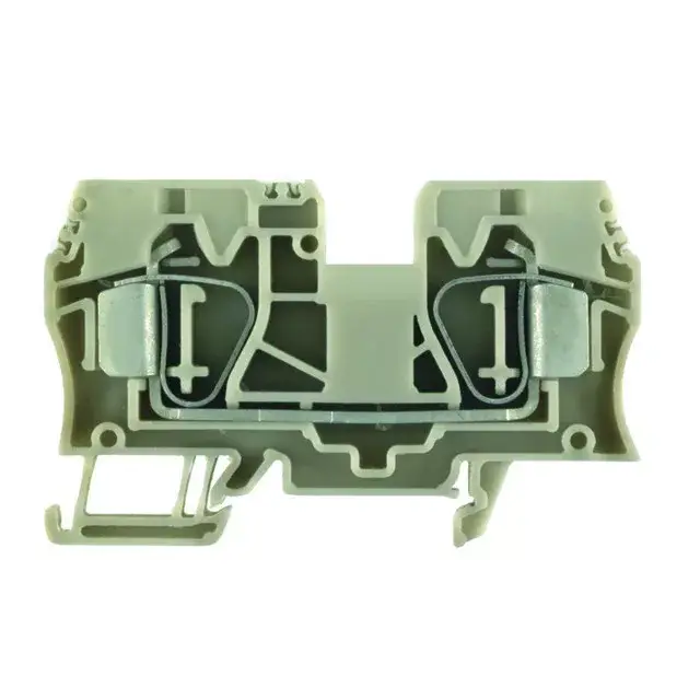 Weidmüller 1746750000 ZDU 10 Átvezető sorkapocs, Húzókengyeles csatlakozás, 10 mm2;, 1000V AC / 1000V DC, 57 A, Sötétbézs Újdonság