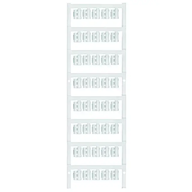 Gyors szállítás Weidmüller 1747320001 SFC 1/12 NEUTRAL WS Feliratozható SlimFix Clip, Vezeték és kábeljelölők, 2 - 3.5 mm, 12 x 5.8 mm, Fehér