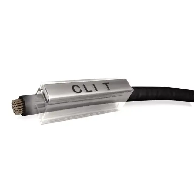 Gyors kiszállítás Weidmüller 1764200000 CLI T 1-15 CableLine, Hüvely x 5 mm, PVC, Szín: Áttetsző, Vezeték külső átm.: 2.5 - 5 mm
