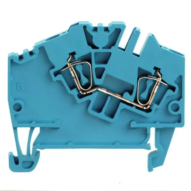 Weidmüller 1772070000 ZDU 2.5-2 BL Átvezető sorkapocs, Húzórugós csatlakozás, 2.5 mm2;, 800 V, 24 A, Kék ( WEIDMÜLLER 1772070000 ) Azonnal elérhető