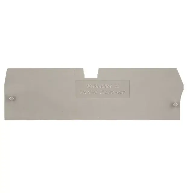 Weidmüller 1816070000 ZAP/TW ZT2.5/4AN/2 Z-sorozat, Véglap, Elválasztó lemezzel ( WEIDMÜLLER 1816070000 ) Azonnali szállítás