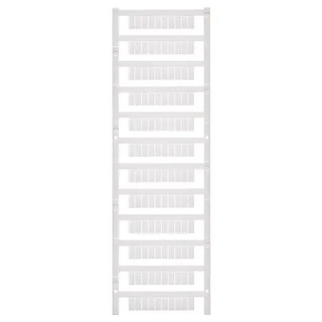 Weidmüller 1854510000 MF 10/5 MC CABUR MultiFit, Sorkapocs jelölő, 10 x 5 mm, Osztás, mm (P): 5.00 Cabur, Fehér Ne maradj le