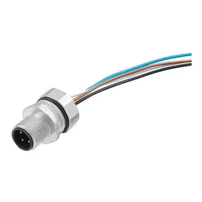 Weidmüller 1861180000 SAIE-M12S-8-0.5U-FP-M16 Beépített dugók, M12, tű, egyenes, M 16, Pólusszám: 8 Ne maradj le