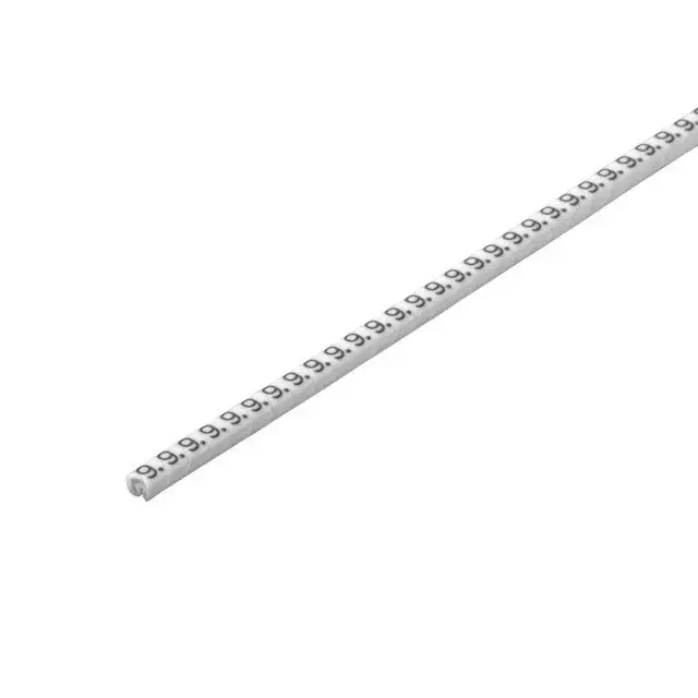 Különleges ajánlat Weidmüller 1869821517 CLI C 02-3 WS/SW 5 CD CableLine, Vezeték és kábeljelölők, 1.3 - 3 mm, 3 x 3.4 mm, Fehér