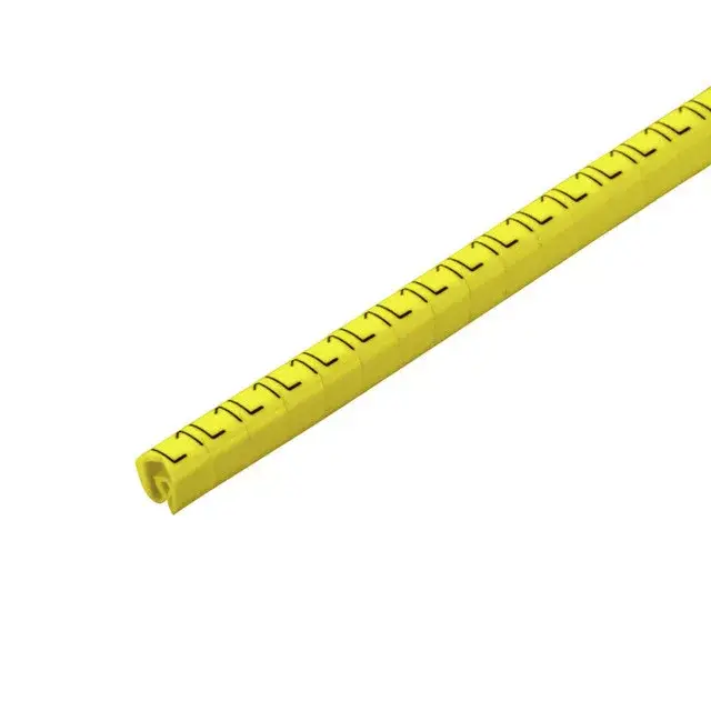 Weidmüller 1871901728 CLI C 2-6 GE/SW L1 CD CableLine, Vezeték és kábeljelölők, 4 - 10 mm, 6 x 7 mm, Sárga Ne maradj le