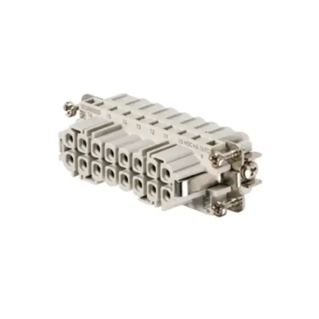 Weidmüller 1873880000 HDC HA 16 FC , Hüvely, 250 V, 16 A, Pólusszám: 16, Krimpelhető csatlakozás, Méret: 5 Biztonságos fizetés