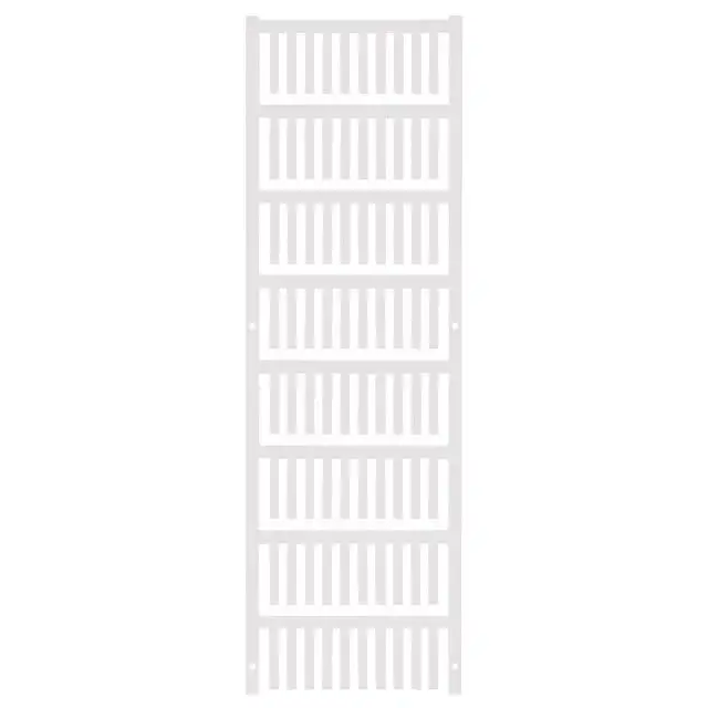Weidmüller 1918690000 SF 2/21 NEUTRAL WS V2 SlimFix, Vezeték és kábeljelölők, 2.2 - 2.9 mm, 21 x 3.6 mm, Fehér Ne maradj le