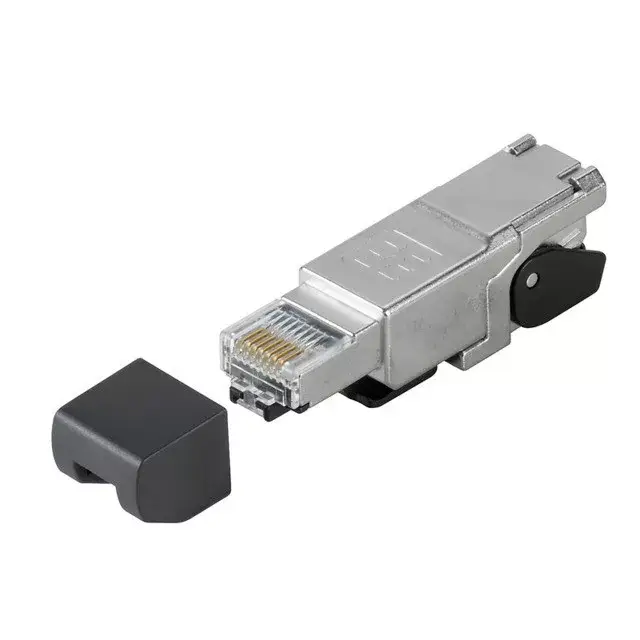 Kihagyhatatlan ajánlat Weidmüller 1992840000 Communication component(IE) RJ45 csatlakozódugó, szerszám nélkül szerelhető, egyenes, Cat.5 (ISO/IEC 11801), PROFINET