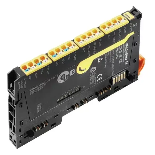 Biztonságos fizetés Weidmüller 2464570000 UR20-4DI-4DO-PN-FSPS-V2 Remote I/O modul, IP20, Biztonság, Digitális jelek, 4 csatornás