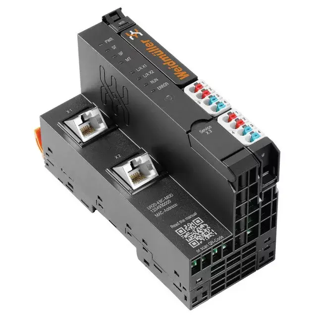 Utolsó esély Weidmüller 2476450000 UR20-FBC-MOD-TCP-V2 Remote I/O terepi busz csatlakozó, IP20, Ethernet, Modbus/TCP
