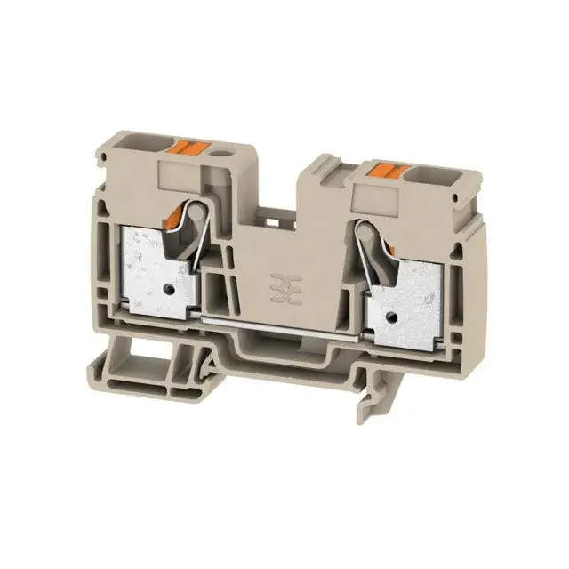 Akció Weidmüller 2494000000 A2C 16 Átvezető sorkapocs, PUSH IN, 16 mm2;, 1000V AC / 1000V DC, 76 A, Sötétbézs