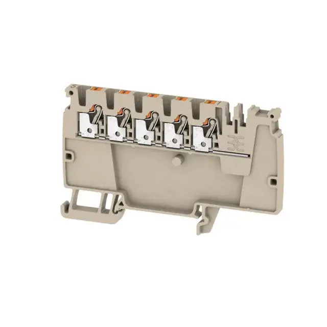 Weidmüller 2503880000 AAP12 2.5 LI OR Moduláris elosztó sorkapcsok, PUSH IN, 2.5 mm2;, 800 V, 24 A, Sötétbézs Rendeld meg most