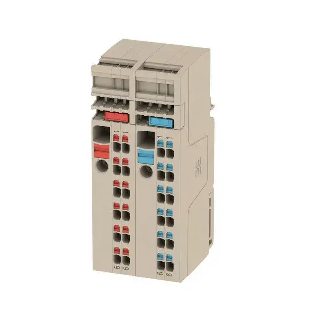 Outlet Weidmüller 2506090000 SET AAP11 6/1.5/12C Moduláris elosztó sorkapcsok, PUSH IN, 6 mm2;, 500 V, 41 A, Sötétbézs