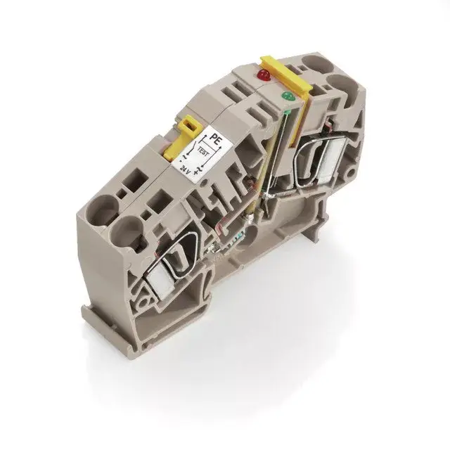 Vedd meg online Weidmüller 8817920000 ZTR 6-2 E / 24V DC Mérő-bontó sorkapocs, Húzórugós csatlakozás, 6 mm2;, 24 V, 20 A, Csuklós, Sötétbézs ( WEIDMÜLLER 8817920000 )