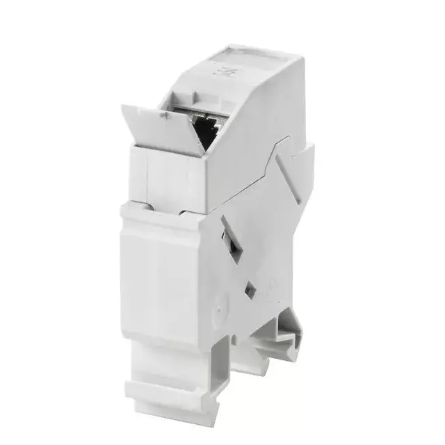 Kedvezmény Weidmüller 8879050000 IE-XM-RJ45/RJ45 Tartósín-kivezetés, RJ45-RJ45 csatlakozó, IP20, Cat.6 (ISO/IEC 11801)