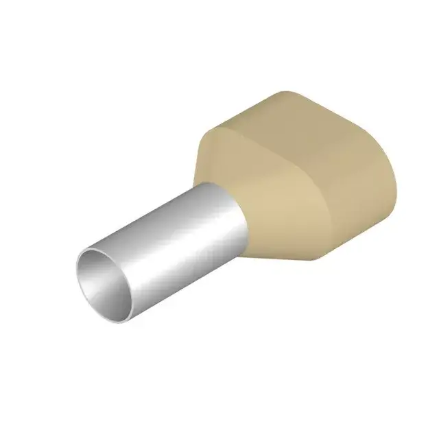 Biztonságos fizetés Weidmüller 9004940000 H10,0/26 ZH ELFENBEIN SV-iker elefántcsont műanyag gallérral Érvéghüvely, Iker-érvéghüvely, 17 mm, 12 mm, Elefántcsont színű