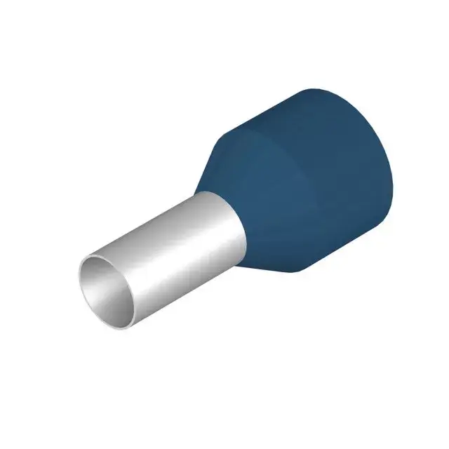 Különleges ajánlat Weidmüller 9006870000 H16,0/25,5X BL SV Érvéghüvely, szigetelt, 26 mm, 12 mm, Kék