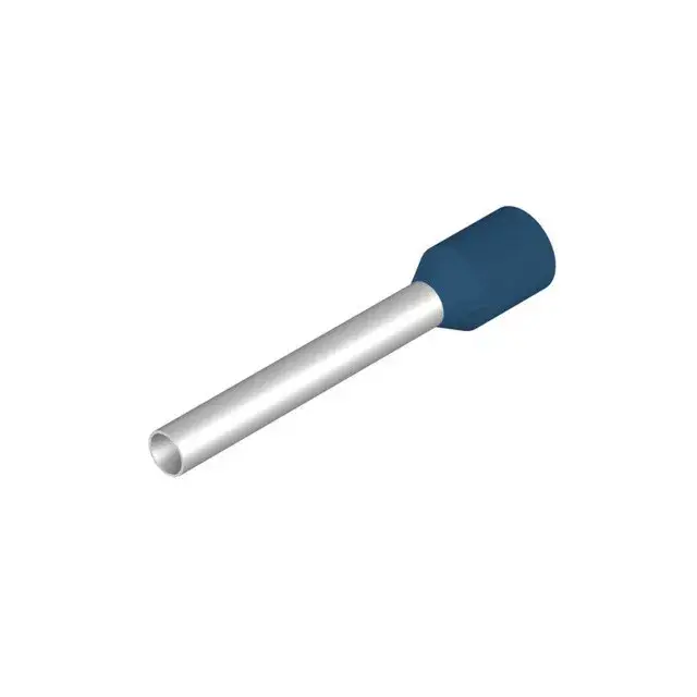 Szuper ajánlat Weidmüller 9019180000 H2,5/24D BLAU kék műanyag gallérral Érvéghüvely, szigetelt, 20 mm, 18 mm, Kék