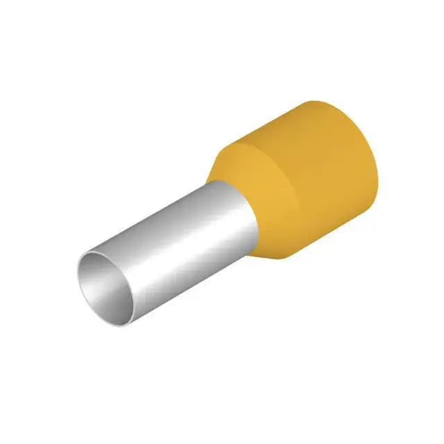 Prémium Weidmüller 9019280000 H25,0/30D 16 GE Érvéghüvely, szigetelt, 18 mm, 16 mm, Sárga