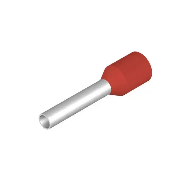 Weidmüller 9028350000 H1,5/16 ROT SV piros műanyag gallérral Érvéghüvely, szigetelt, 12 mm, 10 mm, Piros Kihagyhatatlan ajánlat