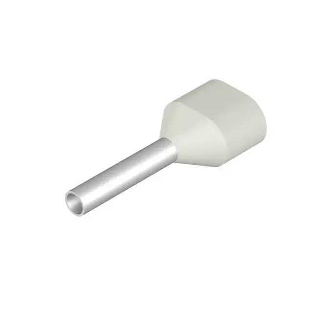 Weidmüller 9037380000 H0,5/14D Érvéghüvely, Iker-érvéghüvely, 11 mm, 8 mm, Fehér Kihagyhatatlan ajánlat