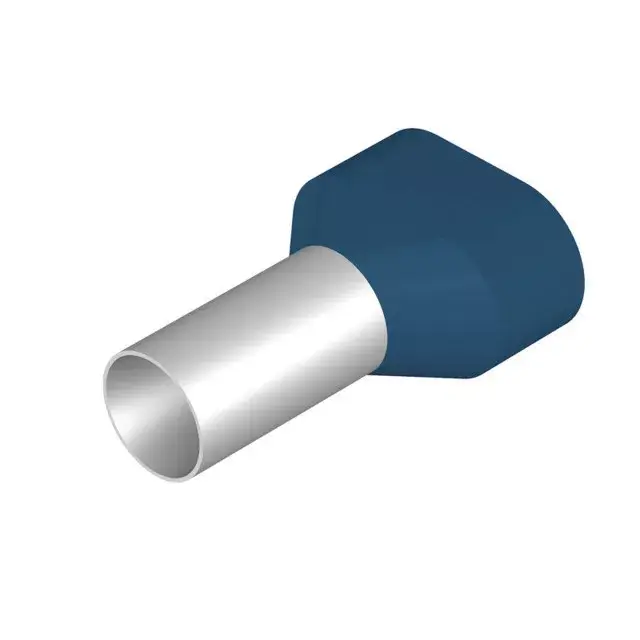 Weidmüller 9037590000 H16,0/29D ZH BL Érvéghüvely, Iker-érvéghüvely, 20 mm, 16 mm, Kék Ne maradj le