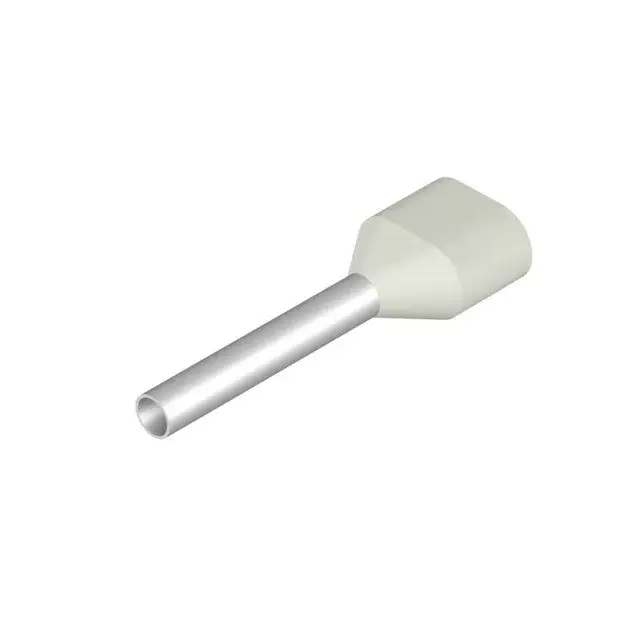 Exkluzív ajánlat Weidmüller 9202820000 H0,75/19S ZH W Érvéghüvely, Iker-érvéghüvely, 21 mm, 12 mm, Fehér