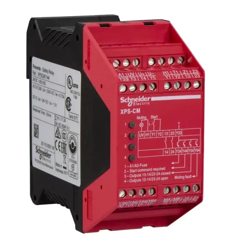 Schneider XPSCM1144 Biztonsági modul fotoérzékelőhöz Ne maradj le