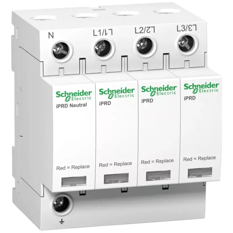 Kihagyhatatlan ajánlat Schneider A9L08600 ACTI9 iPRD túlfeszültség-korlátozó, cs.bet. 8kA, 3P-N, 350V