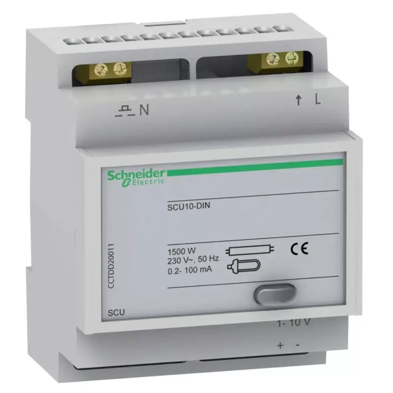Prémium Schneider CCTDD20011 ACTI9 SCU10-DIN dimmer, 1-10V
