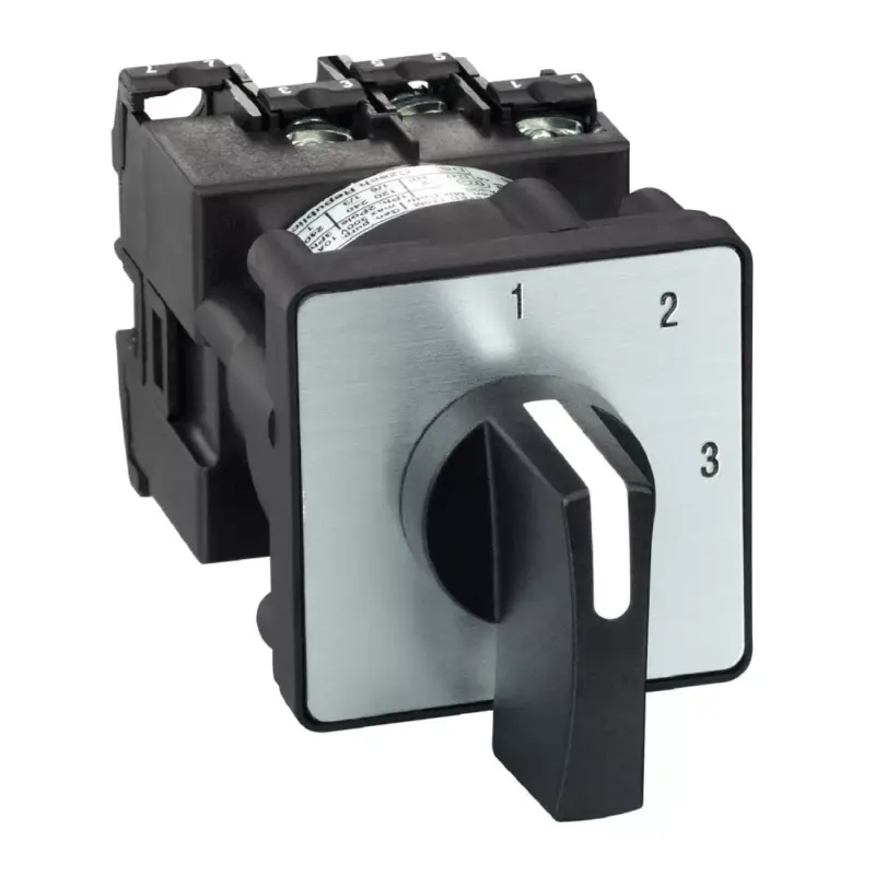 Árengedmény Schneider K1C003NLH Harmony K komplett bütykös kapcsoló, 12A, multifix, 1P, 3 fokozatú léptetőkapcsoló
