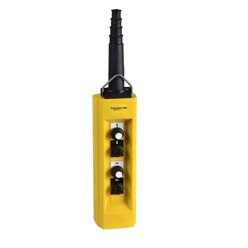 Schneider XACB491 Harmony XACB 4 nyomógomb, mechanikus retesz, 2 pólus, 2,2kW Kiárusítás