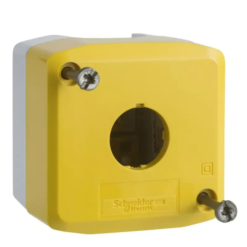 Schneider XALK01 Harmony XALK tokozat vészleállítóhoz, sárga, üres, 1 kivágás Népszerű