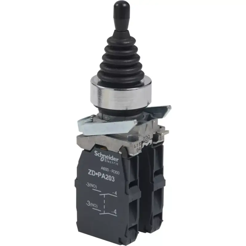 Expressz szállítás Schneider XD4PA1656241 Harmony XD4 fém joystick, Ø22, 50mm kar