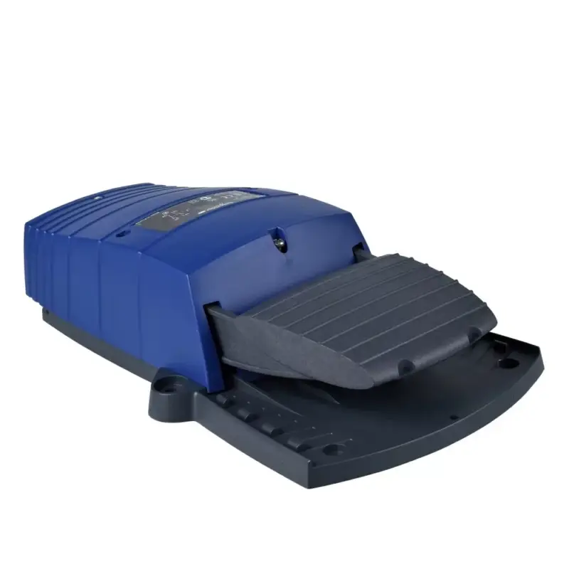Schneider XPEB211 Harmony XPE lábkapcsoló, 2 fokozatú, 1NO+2NC, védeőtető nélkül, műanyag, kék Vásárlói kedvenc