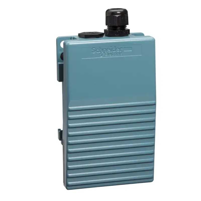 Schneider XPEM211 Harmony XPE lábkapcsoló, 2 fokozatú, 1NO+2NC, védeőtető nélkül, fém, kék Különleges ajánlat