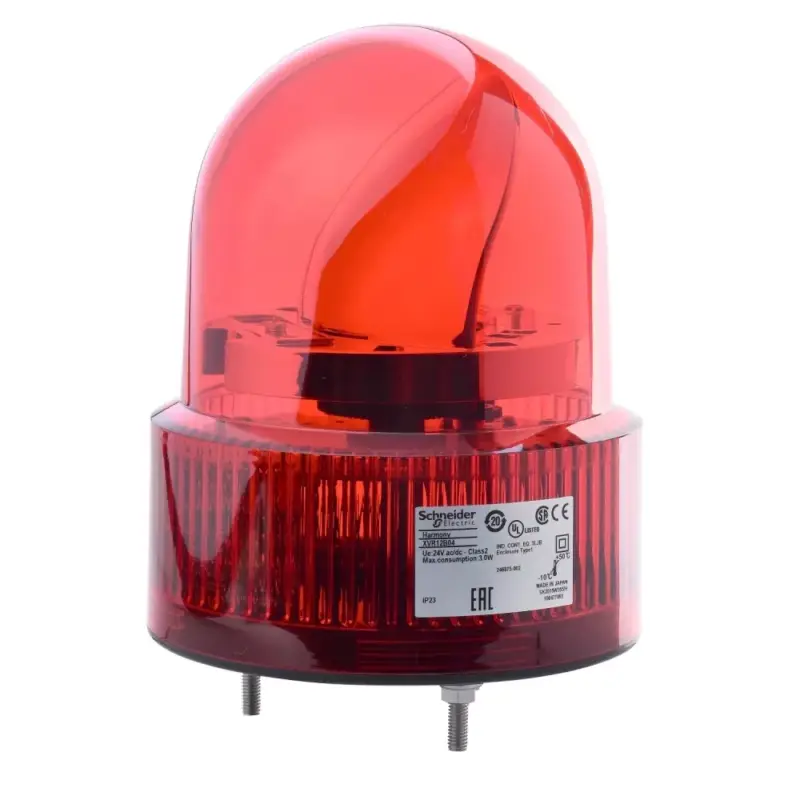 Ajánlat Schneider XVR12B04 Harmony XVR forgútükrös jelzőfény, LED-es, Ø120, IP23, piros, 24VAC/DC